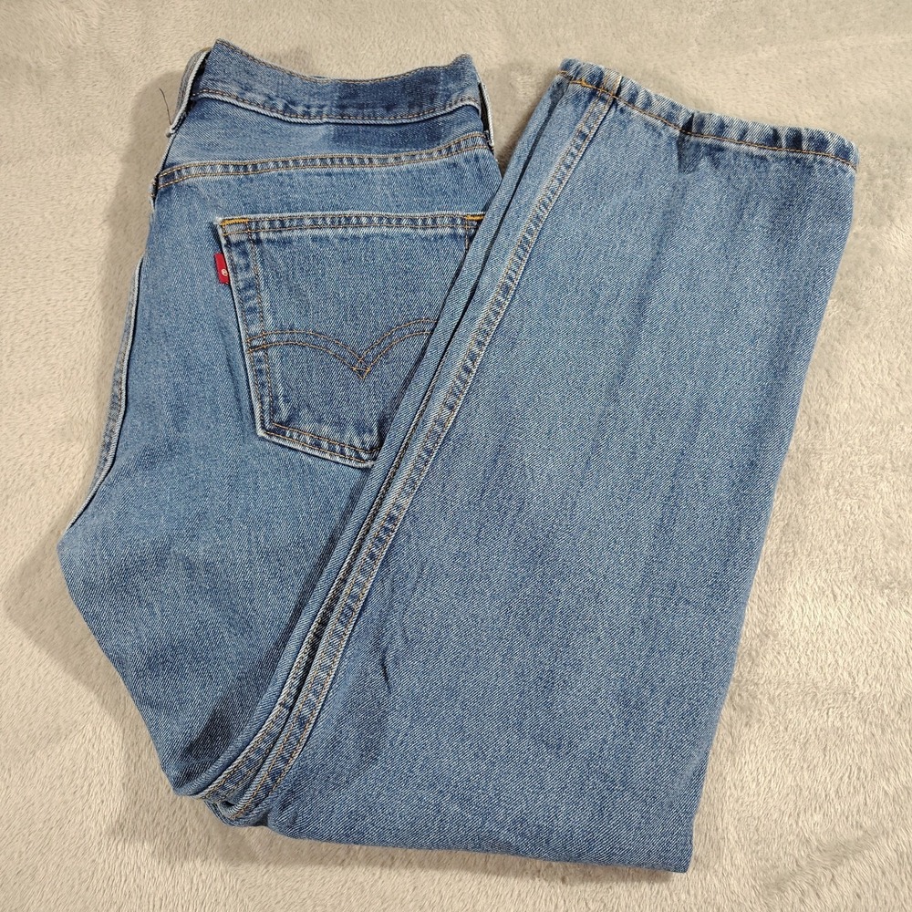 Levi's‎ Blue Jeans Men 32/28 Denim Classic Comfort Work Durable USA America